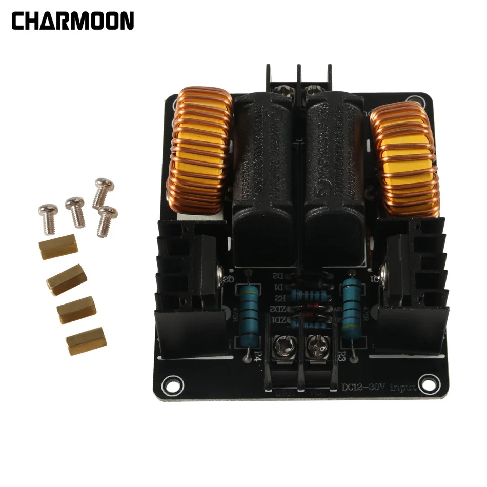

20A 1000W ZVS Low Voltage Induction Heating Board Module Flyback Driver Heater New Electric Unit Module Board
