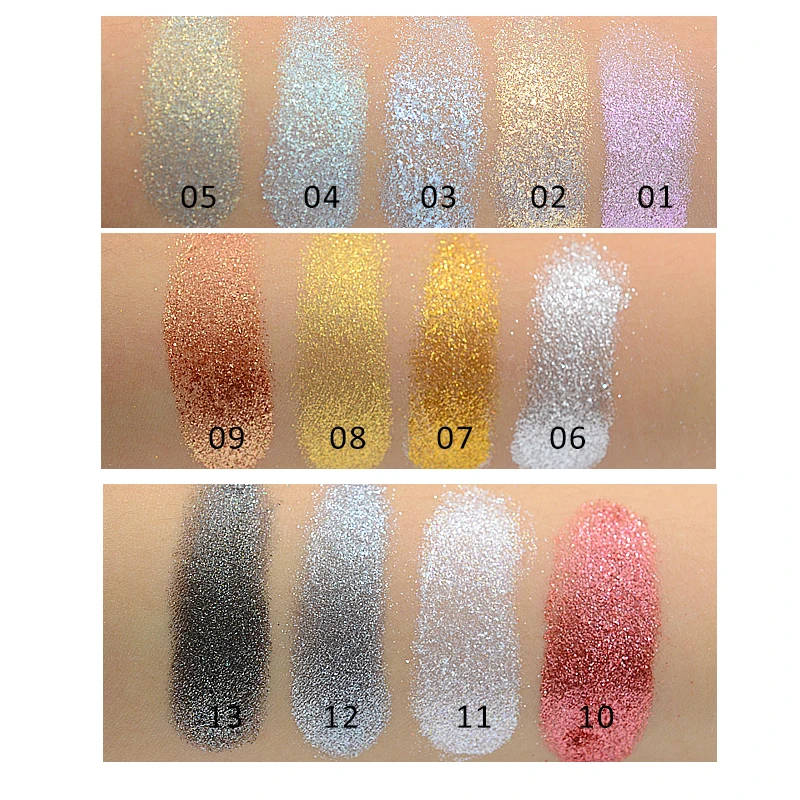 Любовь Альфа тени Shimmer матовая палитра теней флэш яркий жемчуг Косметика Сияющий