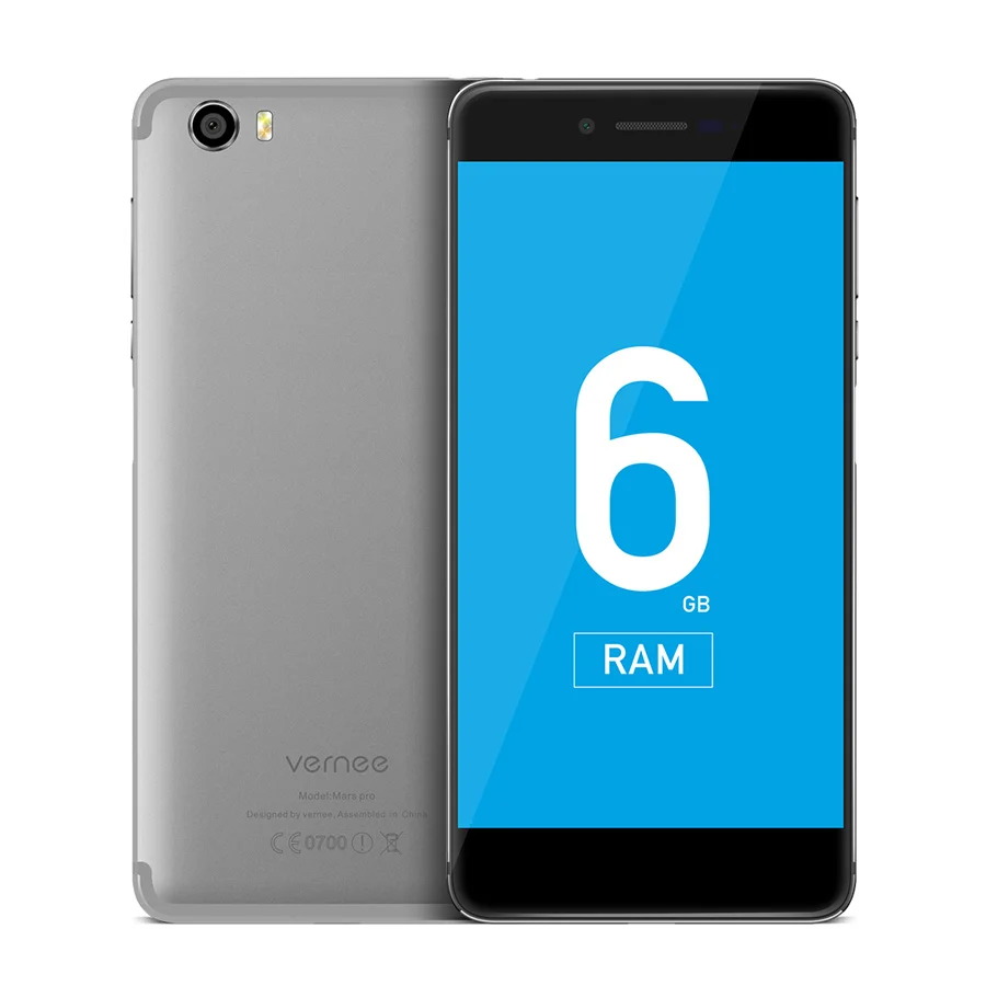 Оригинальный мобильный телефон Vernee Mars Pro 4G LTE экран 5 дюйма FHD 1920*1080 на базе Android 7 0