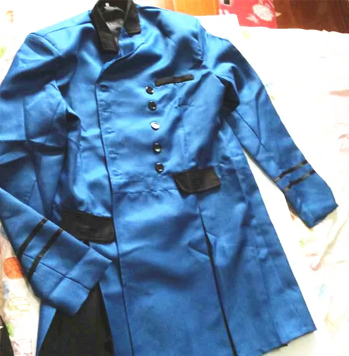 Бесплатная доставка Сиэль косплей одежда голубого цвета с бесплатной доставкой