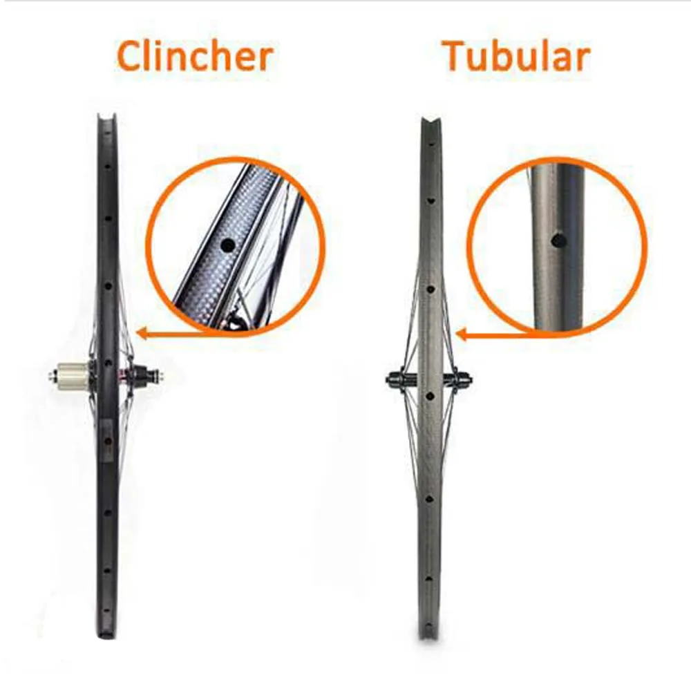 ELAPTOP Стандартный колеса R36 R13 38 50 88 мм карбоновые Колеса 23 широкая клинчерная