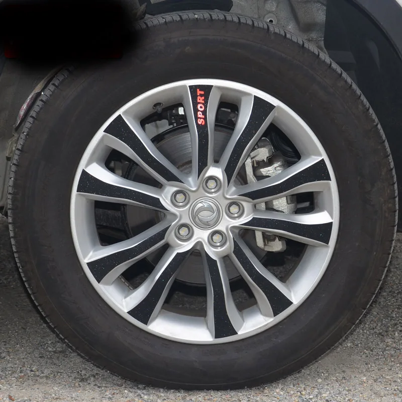 1 Набор для Dongfeng AX7 4 шины ступицы декоративные наклейки
