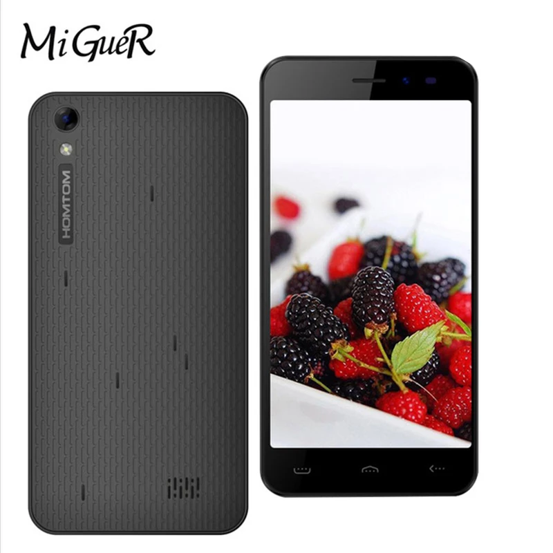 HOMTOM HT16 смартфон 3g мобильный телефон MTK6580 четырехъядерный 5 0 дюймовый экран дюйма