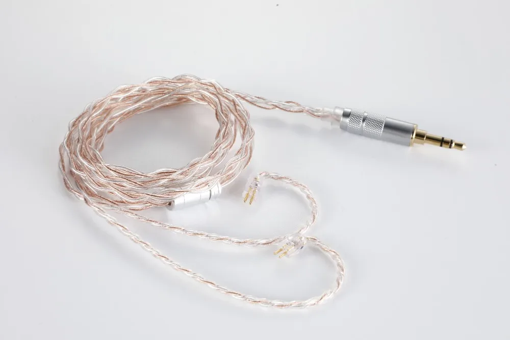 0.78mm 2Pin Connector 3.5mm 2.5mm Balanced Upgraded Earphone Cable | Электроника
