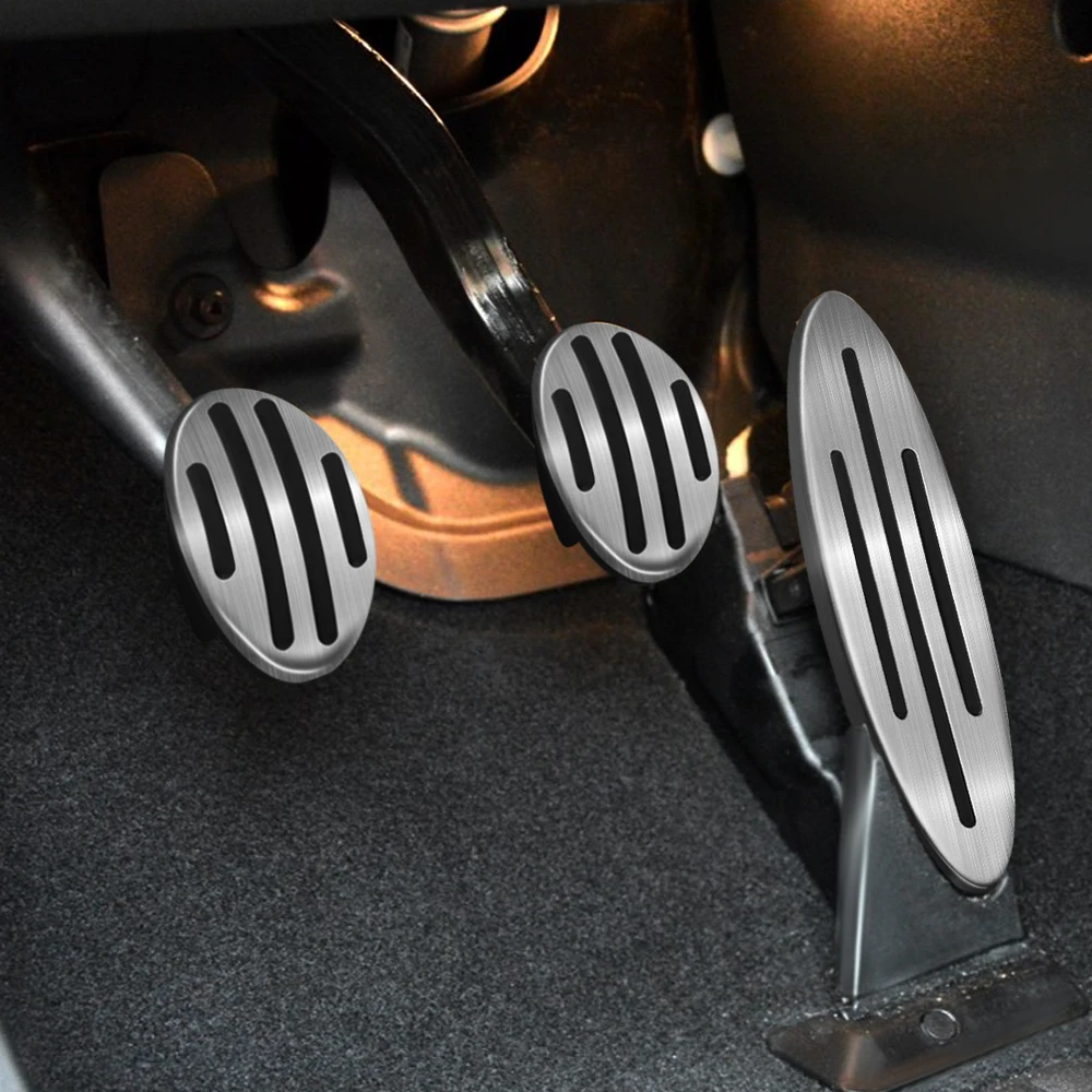 Автомобиль для ног газ педаль тормоза сцепления чехол Mini One Cooper R50 R52 R53 R55 R56 R61 PACEMAN