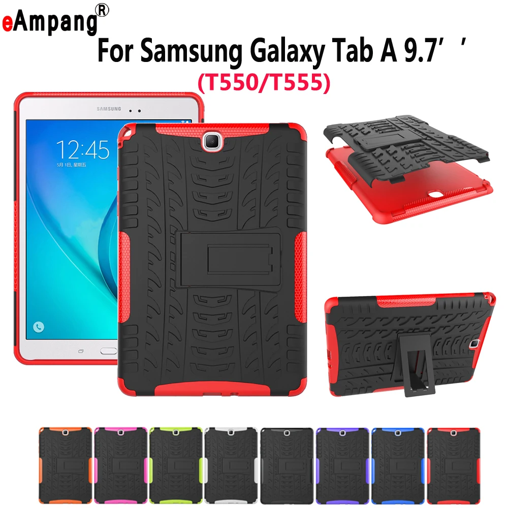 Чехол для Samsung Galaxy Tab A 9 7 SM T550 T555 чехол планшета Hyun мягкий силиконовый Жесткий ПК