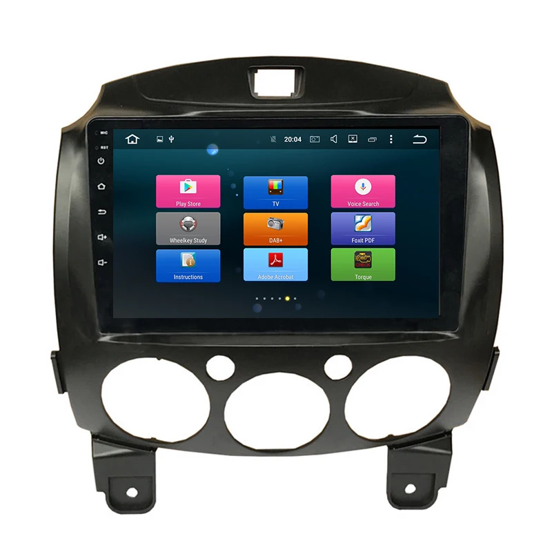 Aoluoya 4 ГБ Оперативная память Восьмиядерный Android 8 0 Автомобильный DVD Радио gps