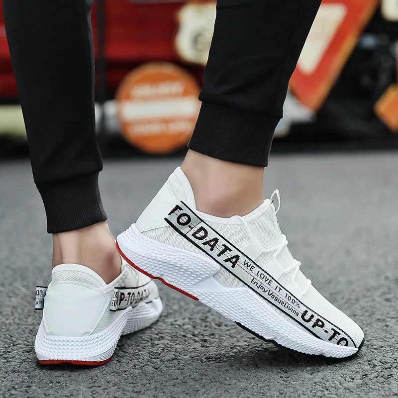 Новинка 2018 года дышащие кроссовки сетки летняя обувь модные для мужчин