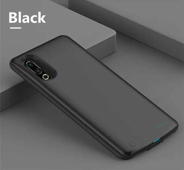 Black For Meizu 16s Чехол для внешнего зарядного устройства для MEIZU16s, чехол с зажимом для задней части батареи, 6500 мА/ч, портативный внешний аккумулятор, чехол для зарядки - Цвет: Black For Meizu 16s