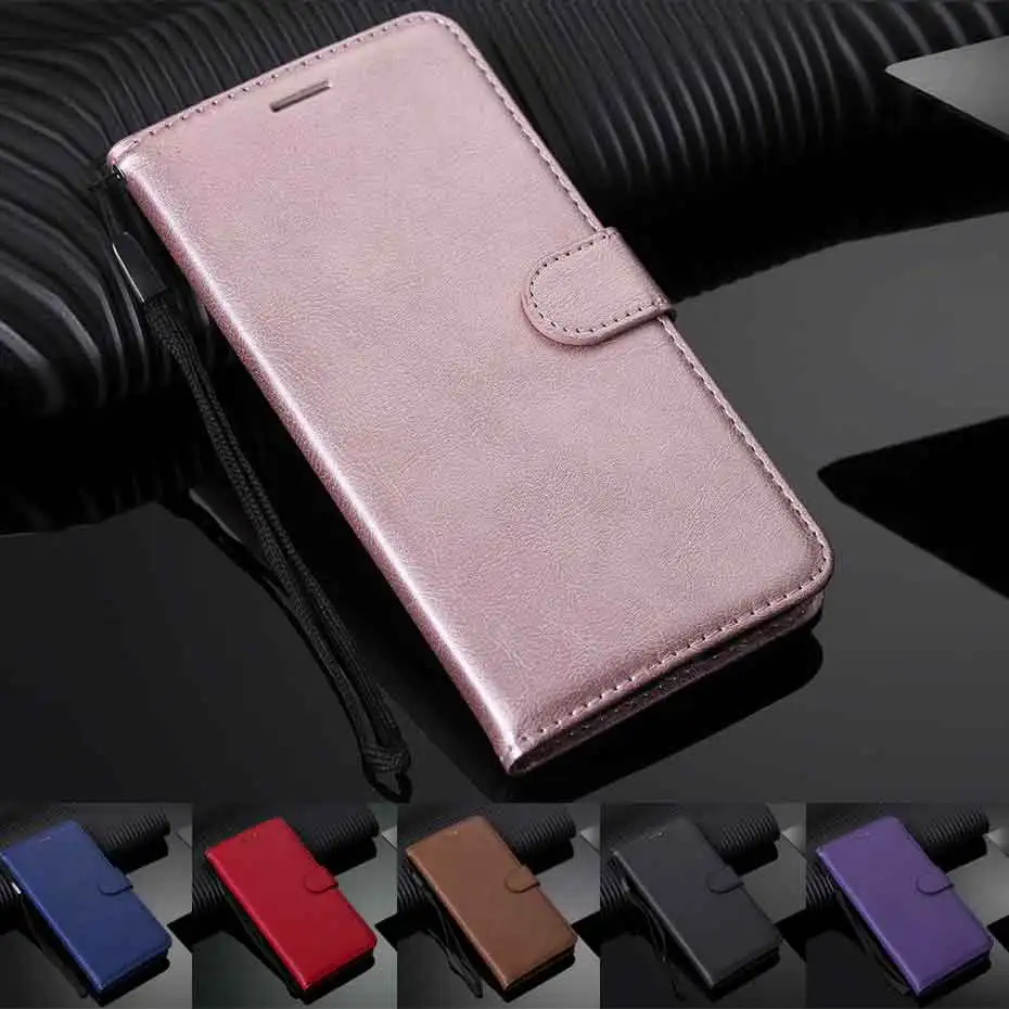 Чехол из искусственной кожи для oneplus 6 Роскошный кошелек задняя крышка чехол