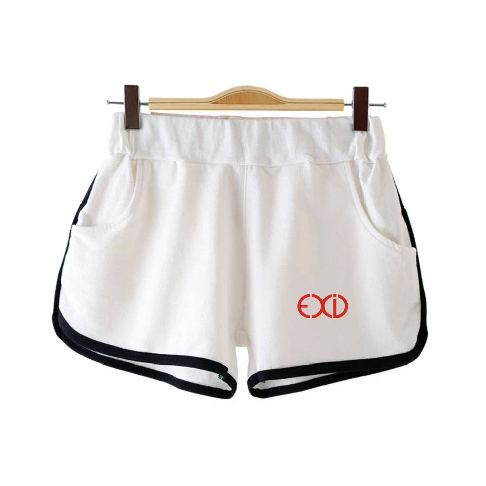 

EXID Fashion Printed Women Shorts Kpop Casual Streetwear Shorts 2019 New Arrival Hot Sale Girls Summer Wear