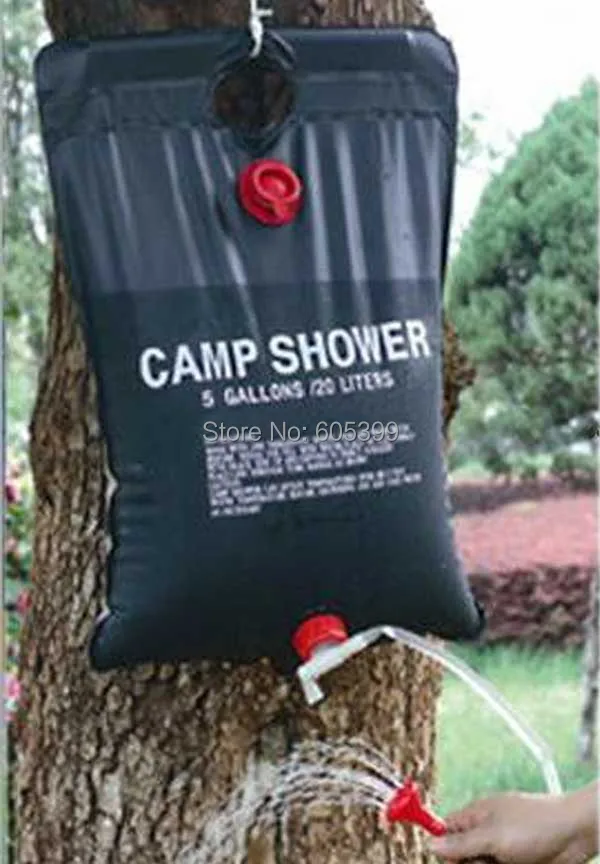 Портативный садовый спринклер 20л для кемпинга пеших прогулок на солнечной