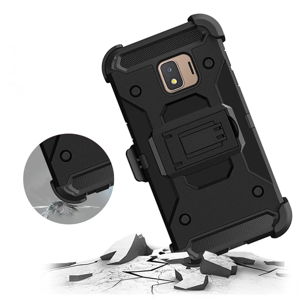 Heavy Duty Hard Hybrid Rugged J 2 Core J2Core Case Shockproof Belt Clip Holster Cover For Samsung Galaxy J2 2018 J260 J260F | Мобильные