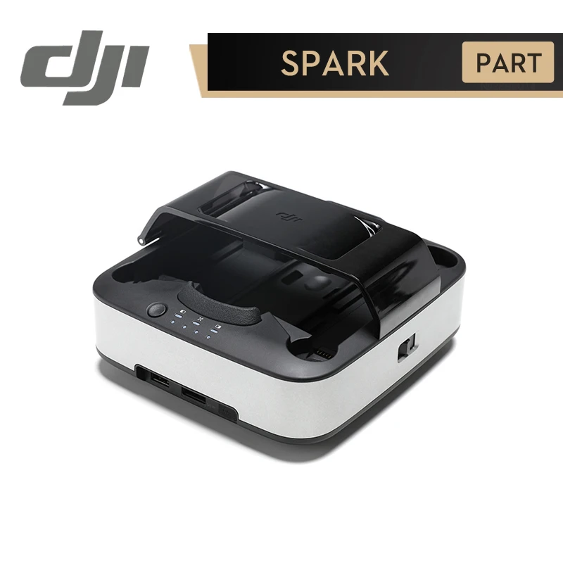 DJI Spark портативная зарядная станция зарядка три батареи Spark Drone интеллектуальное зарядное устройство