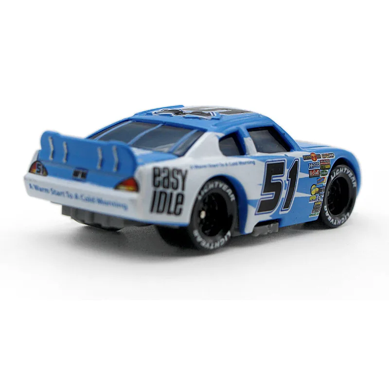 Disney Hot Movie Pixar Cars Lightning Mcqueen Jackson Storm No.51 легкий литой металлический сплав игрушечный