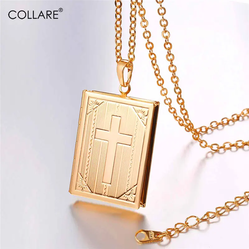 Collare фото медальон крест кулон христианские мужчины ювелирные изделия