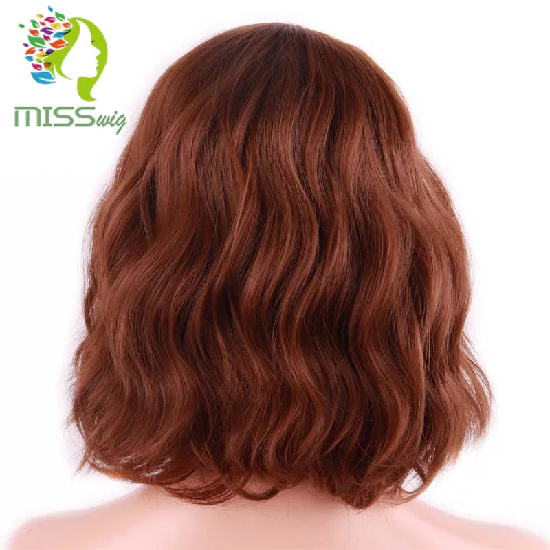 Женский парик из синтетических волос MISS WIG 8 цветов Термостойкое волокно
