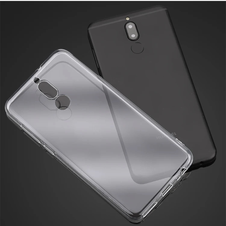 clear Милый мраморный мягкий чехол из ТПУ 5,6" для huawei P, умный чехол, силиконовый чехол для huawei Psmart, для huawei Enjoy 7 s, задняя крышка для телефона - Цвет: clear