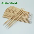 4 дюймовые ватные палочки для чистки пистолета Green World 100 шт.лот, щетка для чистки пистолета (артикул 12906)