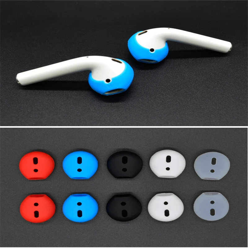 Силиконовый чехол для наушников iphone5 5S 6 6plus 6s плюс 7 наушники вкладыши Airpod Non slip