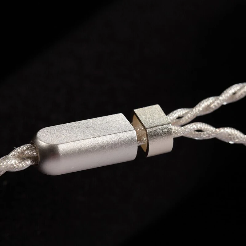 1 2 м посеребренные наушники замена кабелей провод HIFI гарнитура линия для Sennhei Pin