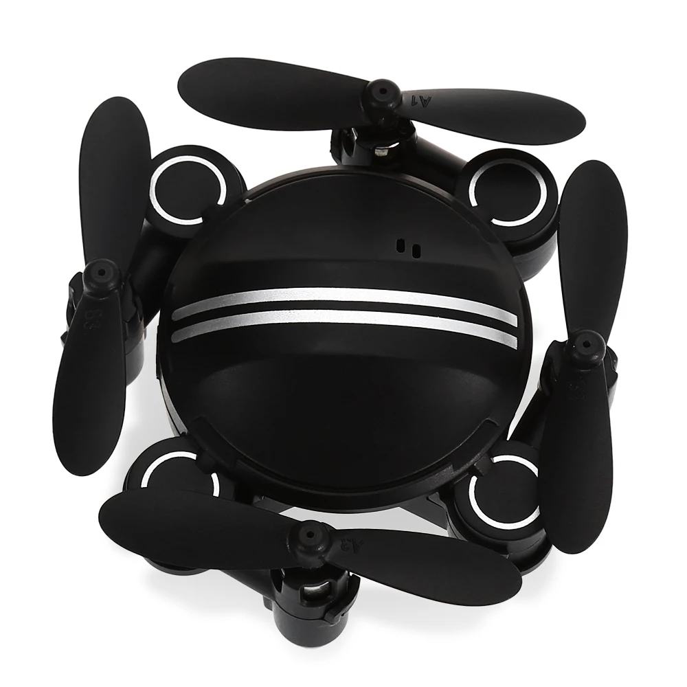Z201ys Мини Складная Радиоуправляемый Дрон RTF Wi-Fi FPV-системы 0.3mp Камера 2.4 г 4ch 6-оси