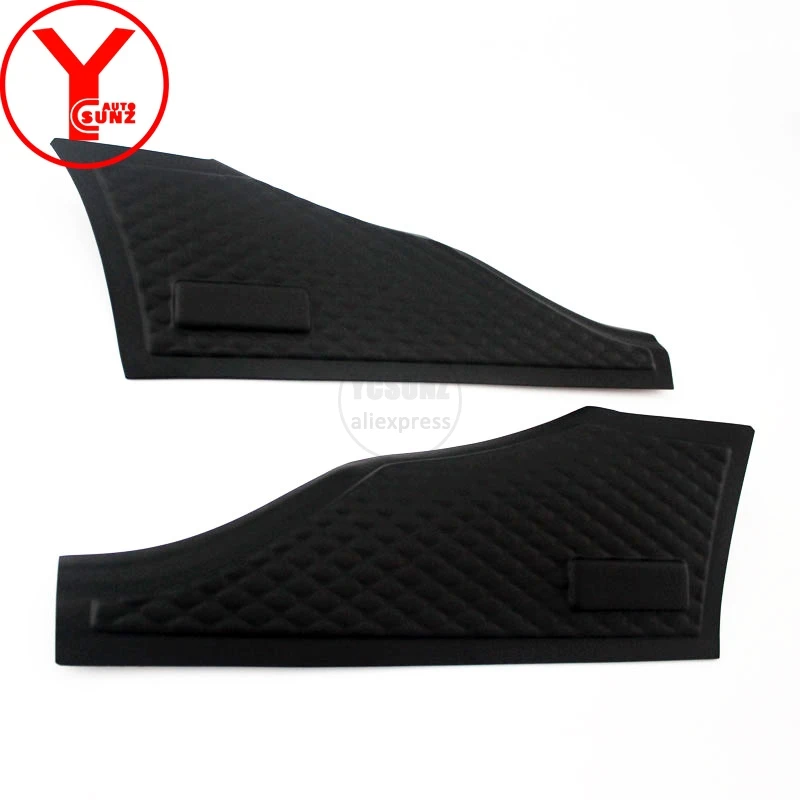 black YCSUNZ черная сторона капота отверстие Совок decotarion Авто Стайлинг Аксессуары для Ford Everest Endeavour Ranger T7 - Цвет: black