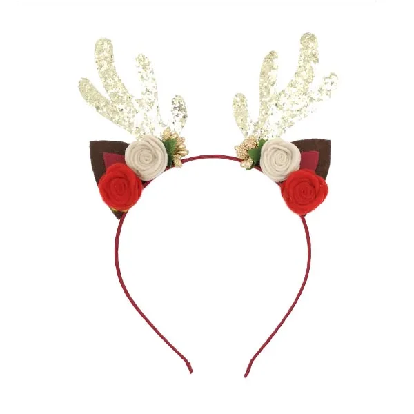 Christmas hair dec Детская креативная самодельная игрушка из бисера Набор аксессуаров для девочек ручной работы художественные Развивающие игрушки для рукоделия для девочек Рождественский подарок - Цвет: Christmas hair dec