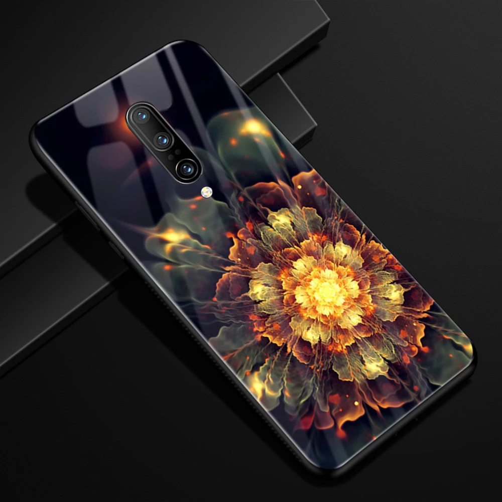 Чехол из закаленного стекла для Oneplus 7 Pro, роскошный защитный противоударный силиконовый чехол из ТПУ+ стекло для Oneplus 6 T, чехол s 1+ 7 6T