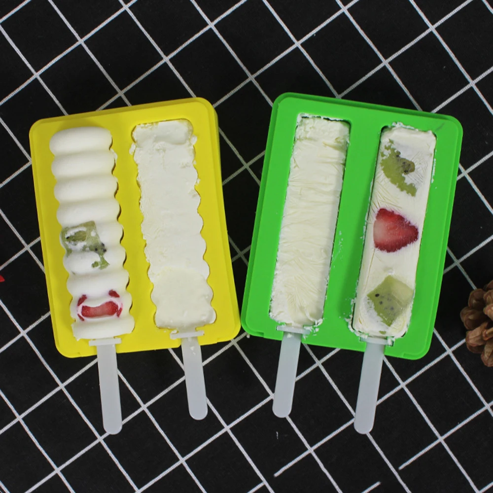 Новые силиконовые формы для мороженого DIY детские летние креативные кубики с 2