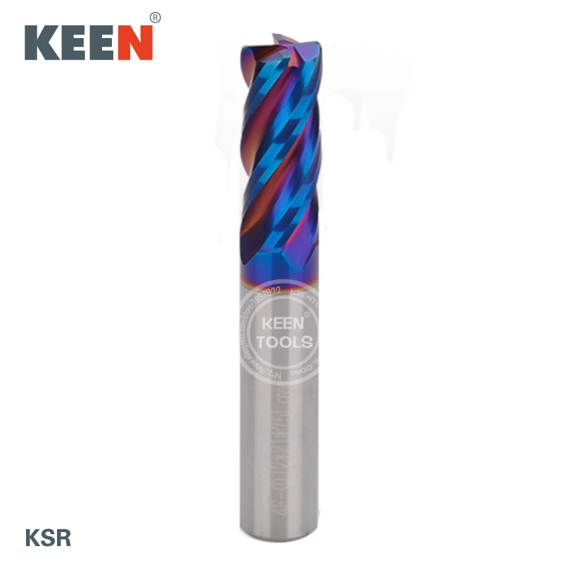 

CNC Router Spiral Bits, CNC Cutter Aluminium Tools in Clean Milling Metal Cutting Machine