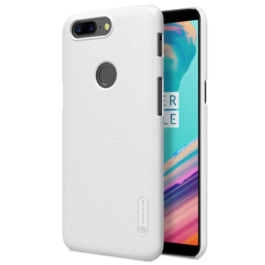 OnePlus 5T чехол матовый A5010 Nillkin Frosted Shield Жесткий Чехол для | Мобильные телефоны и