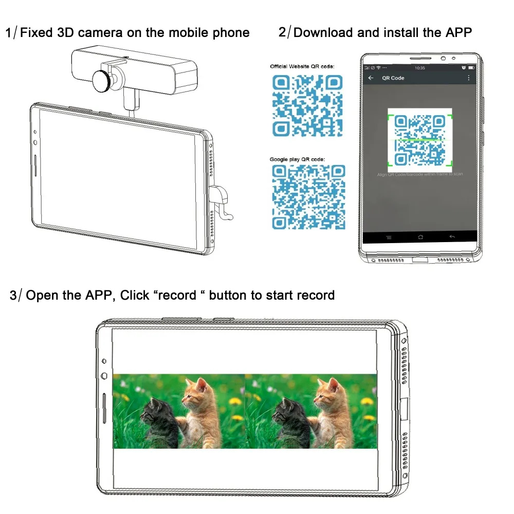 3d vr профессиональные видеокамеры Двойной hd 36o камера с micro usb Для HUAWEI mate 7/8/S, P8/P9/P8 max/P9 Plus/G7 Plus