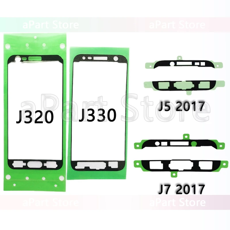 Оригинальная рамка для передней панели клеевые наклейки Samsung Galaxy J1 J110 J120 J2 J3 J310 J320