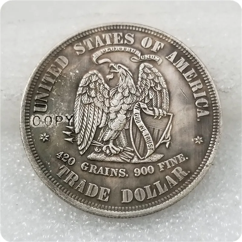 США 1873 &quotхмурый Бюст&quot копия товара с рисунком в форме долларов бесплатная