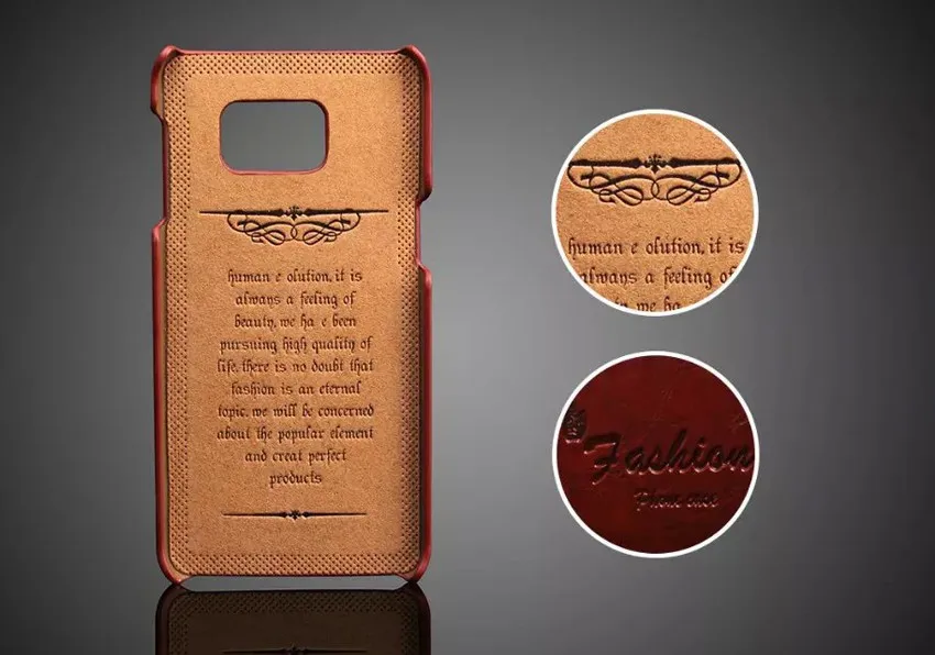 Модный брендовый Оригинальный чехол накладка из вощеной натуральной кожи для