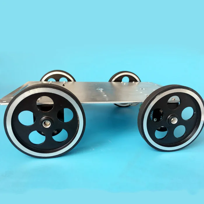 DIY Smart RC робот автомобиль шасси 4WD 37 мм Двигатель с металлическим колесом для Arduino