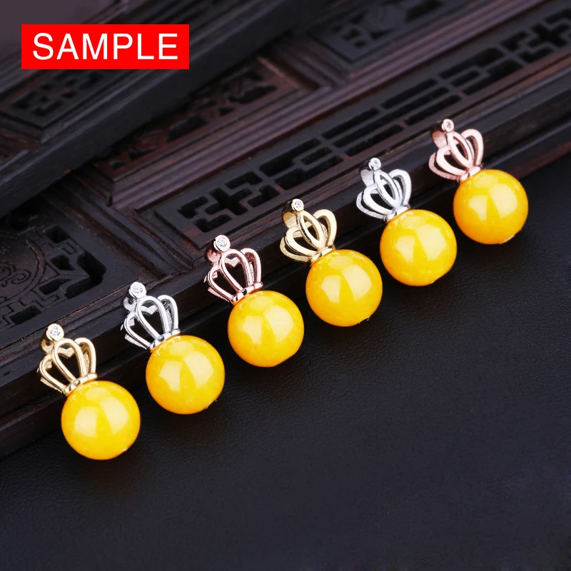 925 Silver Color 3 Colors Pendant Clasp Pinch Clip Bail Pendant Connectors Bail Beads Jewelry Findings DIY Jewelry Accessories