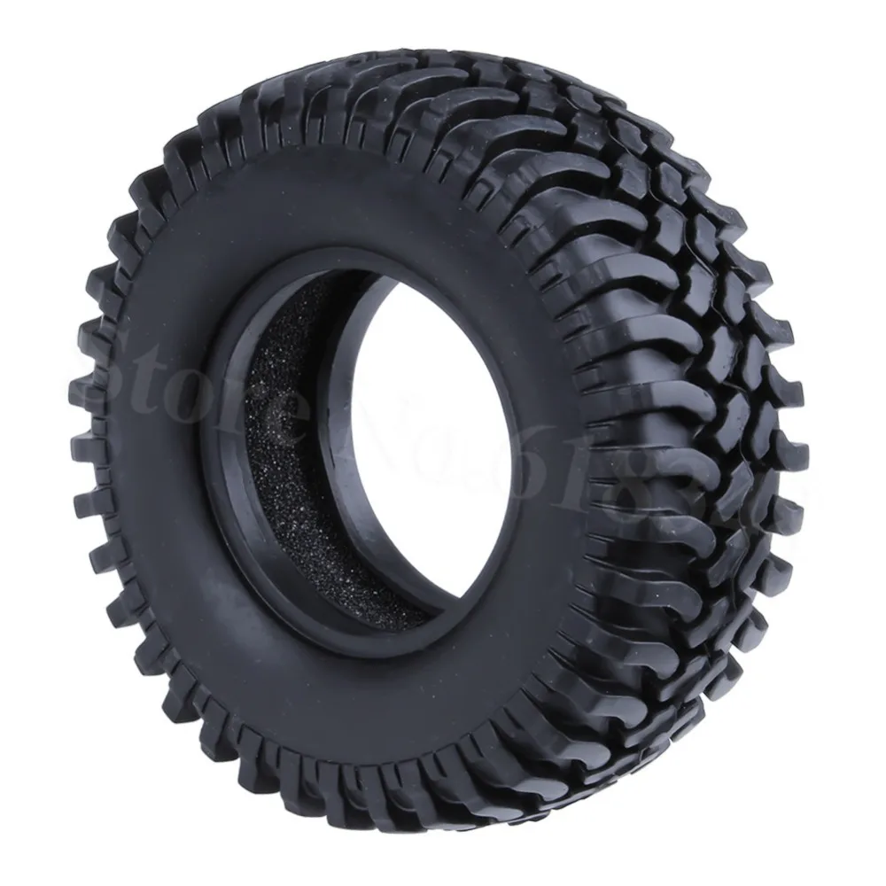 4 шт./лот диаметр резиновых шин: 100 мм ширина: 36 для RC 1/10 Rock Crawler Upgrade parts | Игрушки и