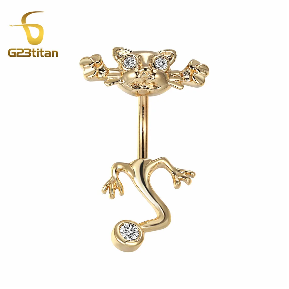 piercing ombligo G23titan двухсторонний стеклянный цветок пупок ювелирные изделия для ушей 14 г стальные серьги для ушей живот Бар Пирсинг живота ювелирные изделия для тела - Окраска металла: piercing ombligo