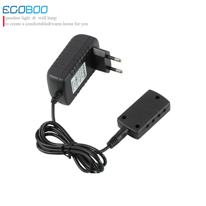 Новый чёрный светодиодный драйвер 24 Вт 12 В + черный разветвитель для