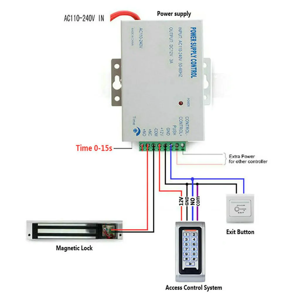 Металлическая Водонепроницаемая RFID-клавиатура телефон с электрическим