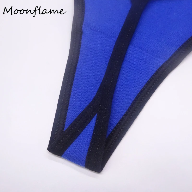 Хлопковые трусики Moonflame 5 шт./лот стринги кружевные женские 87277|Женские трусики| |