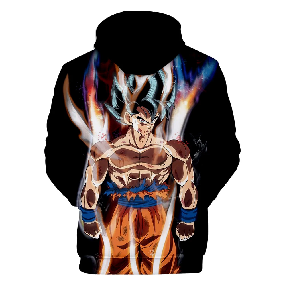 Aikooki худи Dragon Ball мужские толстовки с капюшоном Кепка-капюшон пуловеры для мальчиков и девочек аниме Dragon Ball GoKu Z Hoody Желтые Куртки