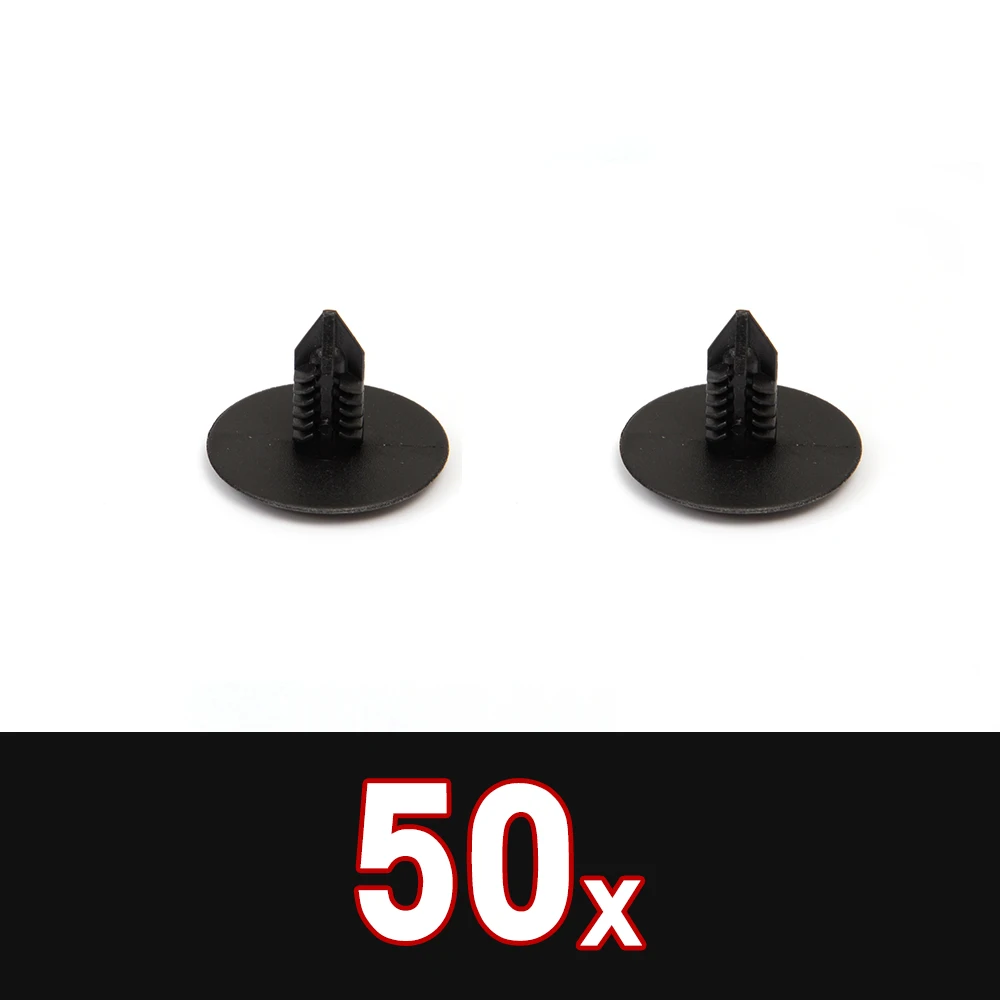 

50PCS Auto Wheel Arch Liner Rivets Internal Trim Panel Clips Car Roof Trunk Boot Clips For BMW For Benz Car Accessories