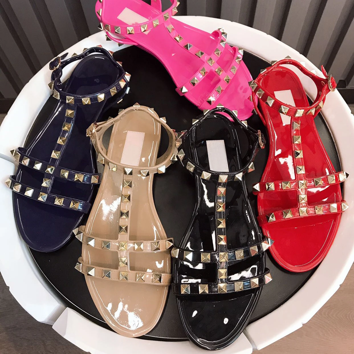 Женские сандалии Новинка 2019 года Летняя обувь Лидер продаж модная женская для