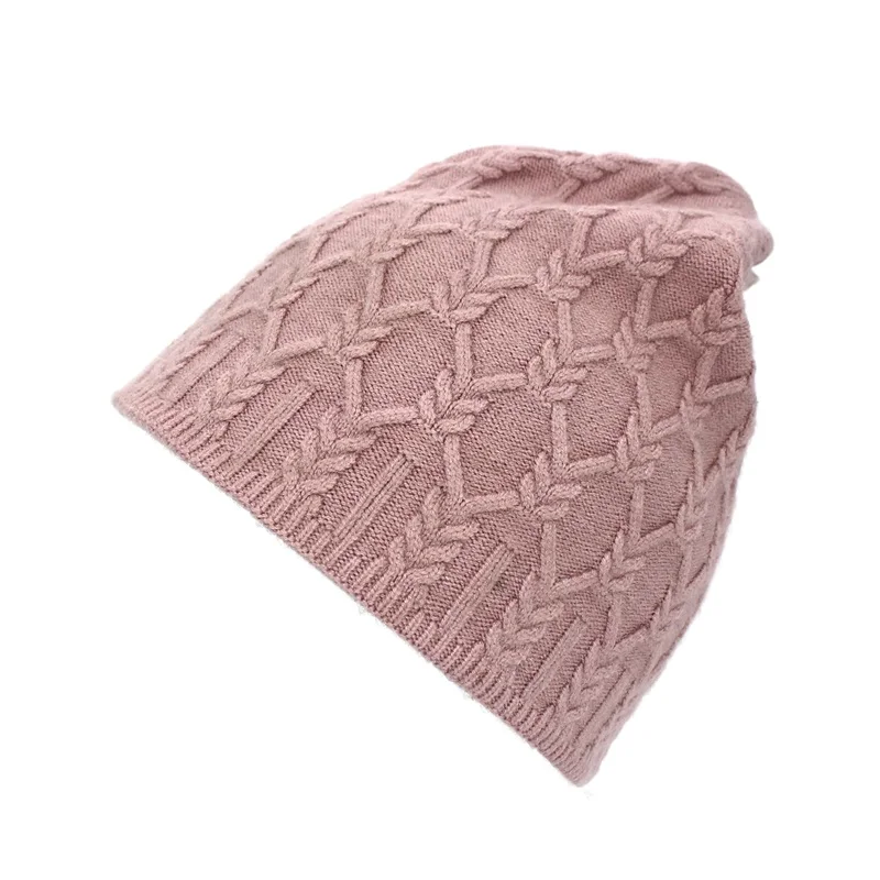 

Lanxxy Fashion New Knitted Winter Hats Women Bonnet Beanies Caps Solid Casual Beanie Hat