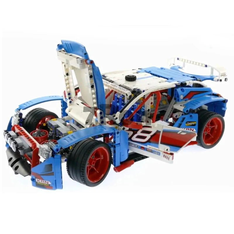 Совместимо с lego Technic ралли автомобиль 42077 модель строительные игрушки хобби 20077