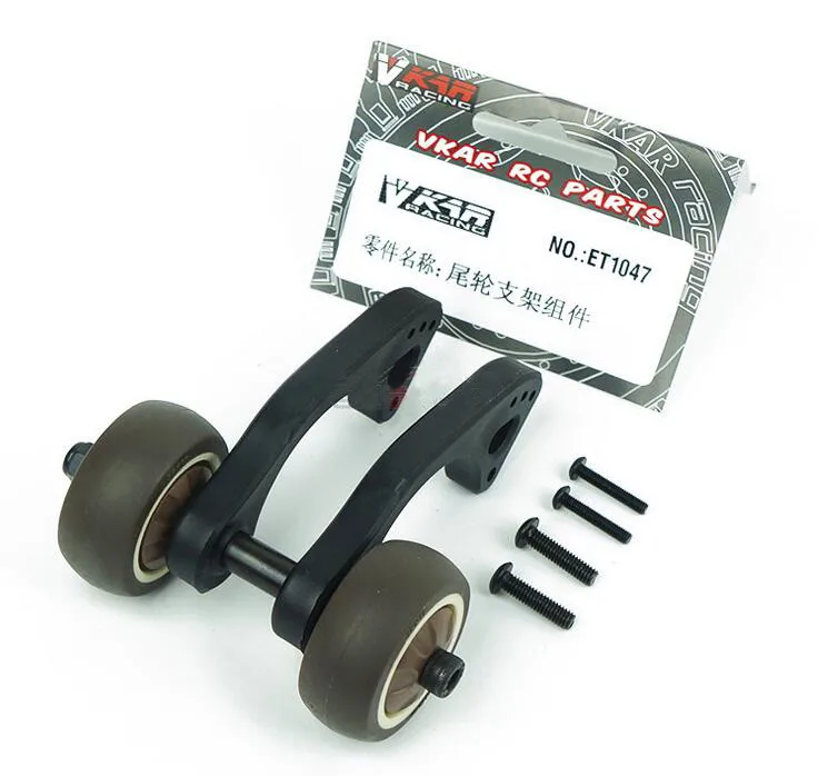 Колесная балка с 2 колесами для VKAR BISON Racing RC Monster truck ET1047|wheelie bar|vkar bisonwheels for trucks |