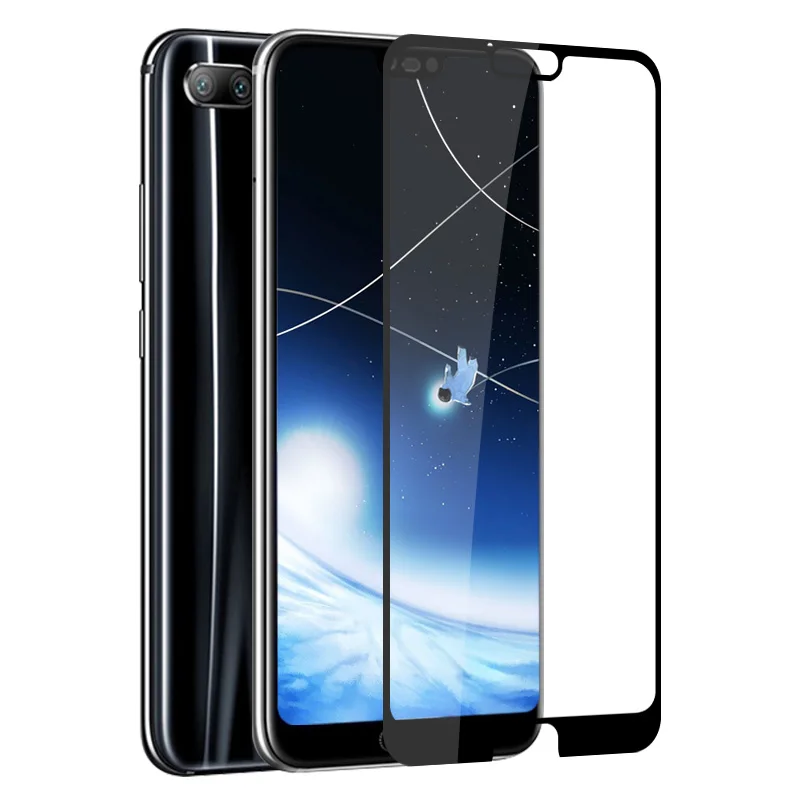 Для Huawei Honor 10 защита экрана защитное стекло закаленное для 5 84 &quotвзрывозащищенный